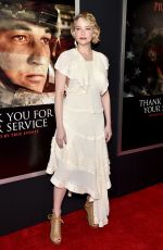 HALEY BENNETT at Thank You for Your Service Premiere in LLos Angeles 10/23/2017