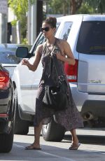 HALLE BERRY Leaves Gracias Madre in West Hollywood 10/18/2017