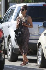 HALLE BERRY Leaves Gracias Madre in West Hollywood 10/18/2017