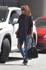 HALLE BERRY Out and About in Los Angeles 10/03/2017