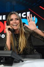 HEIDI KLUM at One Coice: Somos Live! a Concert for Disaster Relief in Los Angeles 10/14/2017