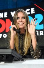 HEIDI KLUM at One Coice: Somos Live! a Concert for Disaster Relief in Los Angeles 10/14/2017