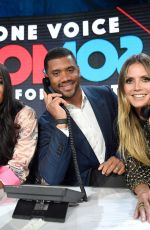 HEIDI KLUM at One Coice: Somos Live! a Concert for Disaster Relief in Los Angeles 10/14/2017