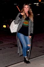 HEIDI KLUM Night Out in New York 10/30/2017