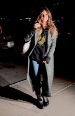 HEIDI KLUM Night Out in New York 10/30/2017