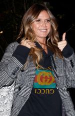 HEIDI KLUM Night Out in New York 10/30/2017
