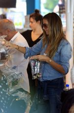 HEIDI KLUM Shopping at The Grove in Hollywood 10/15/2017