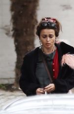 HELENA BONHAM CARTER Out Shopping in London 10/01/2017