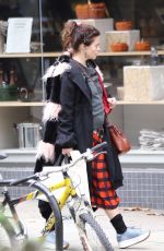 HELENA BONHAM CARTER Out Shopping in London 10/01/2017