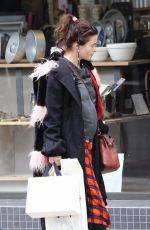 HELENA BONHAM CARTER Out Shopping in London 10/01/2017