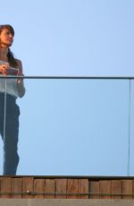 HELENA CHRISTENSEN Taking Photos at Fasano Hotel in Rio De Janeiro 10/25/2017