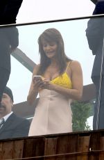 HELENA CHRISTENSEN Taking Photos at Fasano Hotel in Rio De Janeiro 10/25/2017