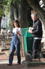 HILARIA and Alec BALDWIN at Starbuck in New York 10/03/2017