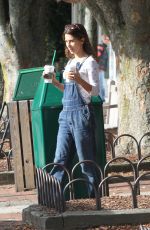 HILARIA and Alec BALDWIN at Starbuck in New York 10/03/2017