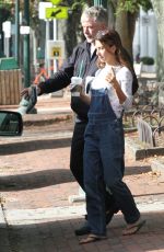 HILARIA and Alec BALDWIN at Starbuck in New York 10/03/2017
