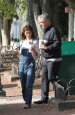 HILARIA and Alec BALDWIN at Starbuck in New York 10/03/2017