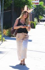 HILARY DUFF as a Bunny Out in Los Angeles 10/27/2017