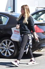 HILARY DUFF Out in Studio City 10/17/2017
