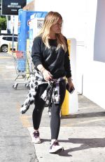 HILARY DUFF Out in Studio City 10/17/2017