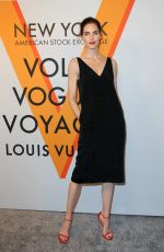 HILARY RHODA at Volez, Voguez, Voyagez: Louis Vuitton Exhibition Opening in New York 10/26/2017