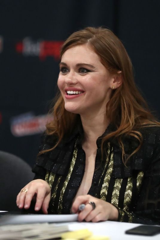 HOLLAND RODEN at Amazon Prime Video’s Lore at New York Comic-con 10/05/2017