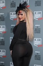 HOLLY HAGAN at Kiss FM’s Haunted House Party in London 10/26/2017