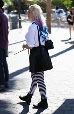 HOLLY MADISON Out and About in Hollywood 10/24/2017