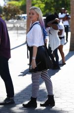 HOLLY MADISON Out and About in Hollywood 10/24/2017