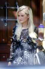 HOLLY MADISON Out and About in Los Angeles 09/28/2017