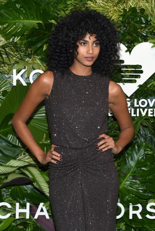 IMAAN HAMMAM at God’s Love We Deliver, Golden Heart Awards in New York 10/16/2017