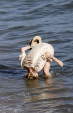 IRELAND BALDWIN on the Set of a Photoshoot at a Beach in Malibu 10/05/2017