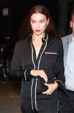 IRINA SHAYK Out and About in New York 10/18/2017