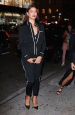 IRINA SHAYK Out and About in New York 10/18/2017