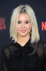 ISABEL MAY at Stranger Things Season 2 Premiere in Los Angeles 10/26/2017