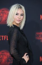 ISABEL MAY at Stranger Things Season 2 Premiere in Los Angeles 10/26/2017