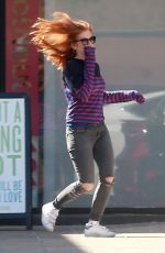 ISLA FISHER at Cafe Gratitude in Beverly Hills 10/08/2017