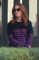 ISLA FISHER at Cafe Gratitude in Beverly Hills 10/08/2017