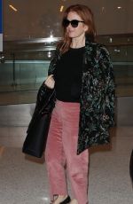 ISLA FISHER at LAX Airport in Los Angeles 10/11/2017