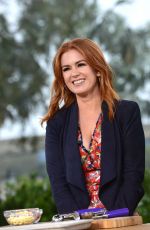 ISLA FISHER at The Chew at 22nd Epcot International Food & Wine Festival at Walt Disney World in Orlando 10/04/2017