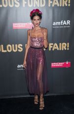 IZABEL GOULART at 2017 Amfar Fabulous Fund Fair in New York 10/28/2017