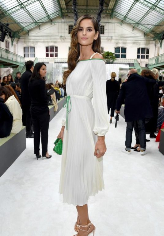 IZABEL GOULART at Valentino Fashion Show at Paris Fashion Week 10/01/2017