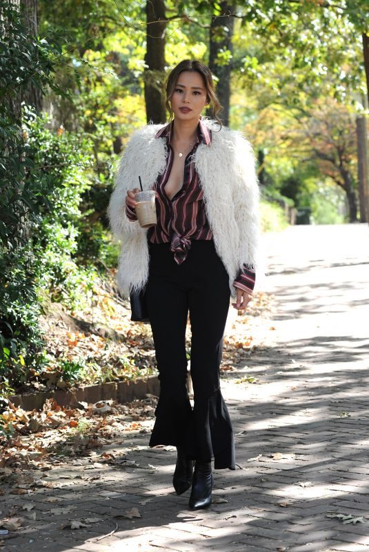 JAMIE CHUNG Out in Atlanta 10/10/2017