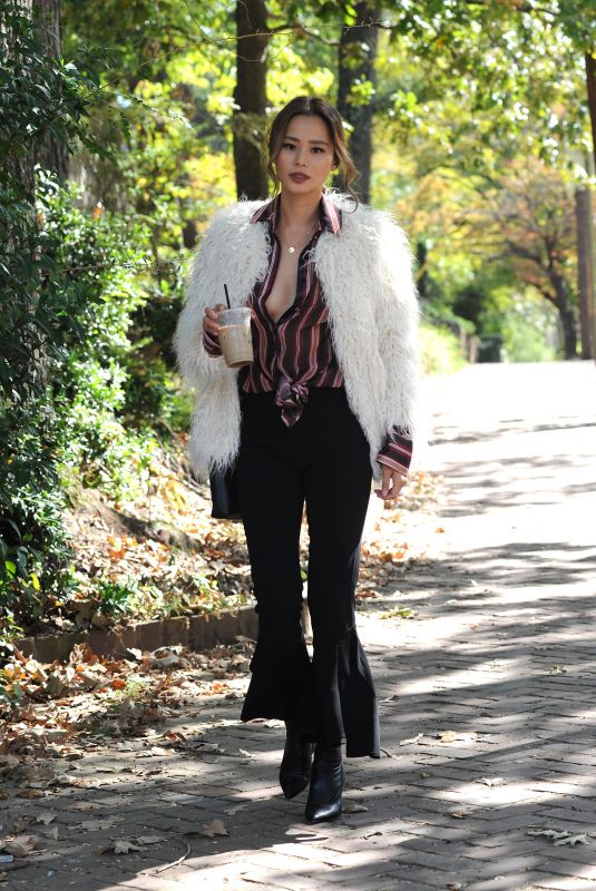 JAMIE CHUNG Out in Atlanta 10/10/2017