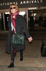 JANE FONDA at Los Angeles International Airport 10/02/2017