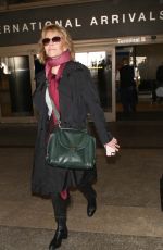 JANE FONDA at Los Angeles International Airport 10/02/2017