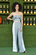 JASMIN SAVOY at 8th Annual Veuve Clicquot Polo Classic in Los Angeles 10/14/2017