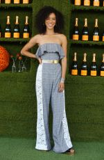 JASMIN SAVOY at 8th Annual Veuve Clicquot Polo Classic in Los Angeles 10/14/2017