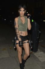 JASMIN WALIA at a Halloween Party in Essex 10/28/2017