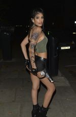 JASMIN WALIA at a Halloween Party in Essex 10/28/2017