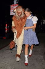 JASMINE SANDERS as Dorothy Arrives at a Halloween Party in Hollywood 10/28/2017